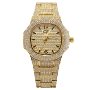 <h4>GF Gold Iced Men's Watch<h4/>